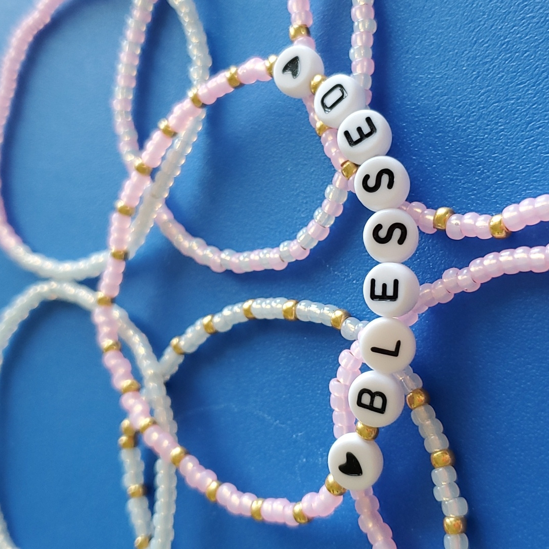 Sead Bead Stack Stretch Bracelets